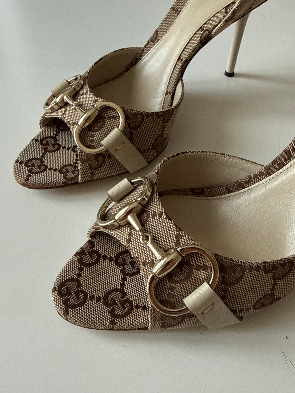 Gucci GG Horsebit D’Orsay Heels
