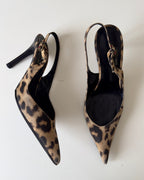 JOEY - Roberto Cavalli Pumps Leopard vintage