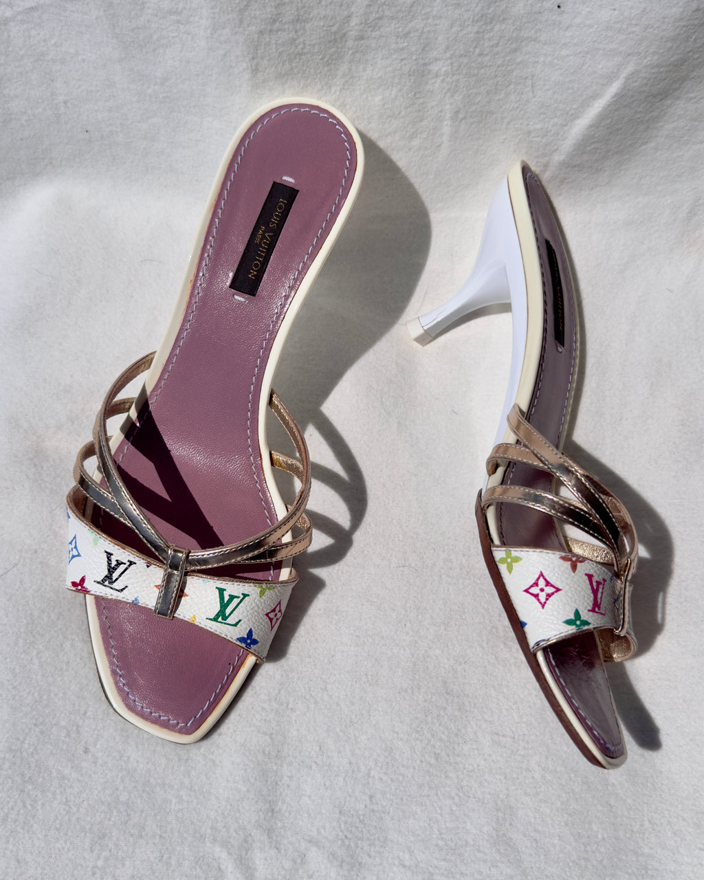 STANFORD - Louis Vuitton monogram mules