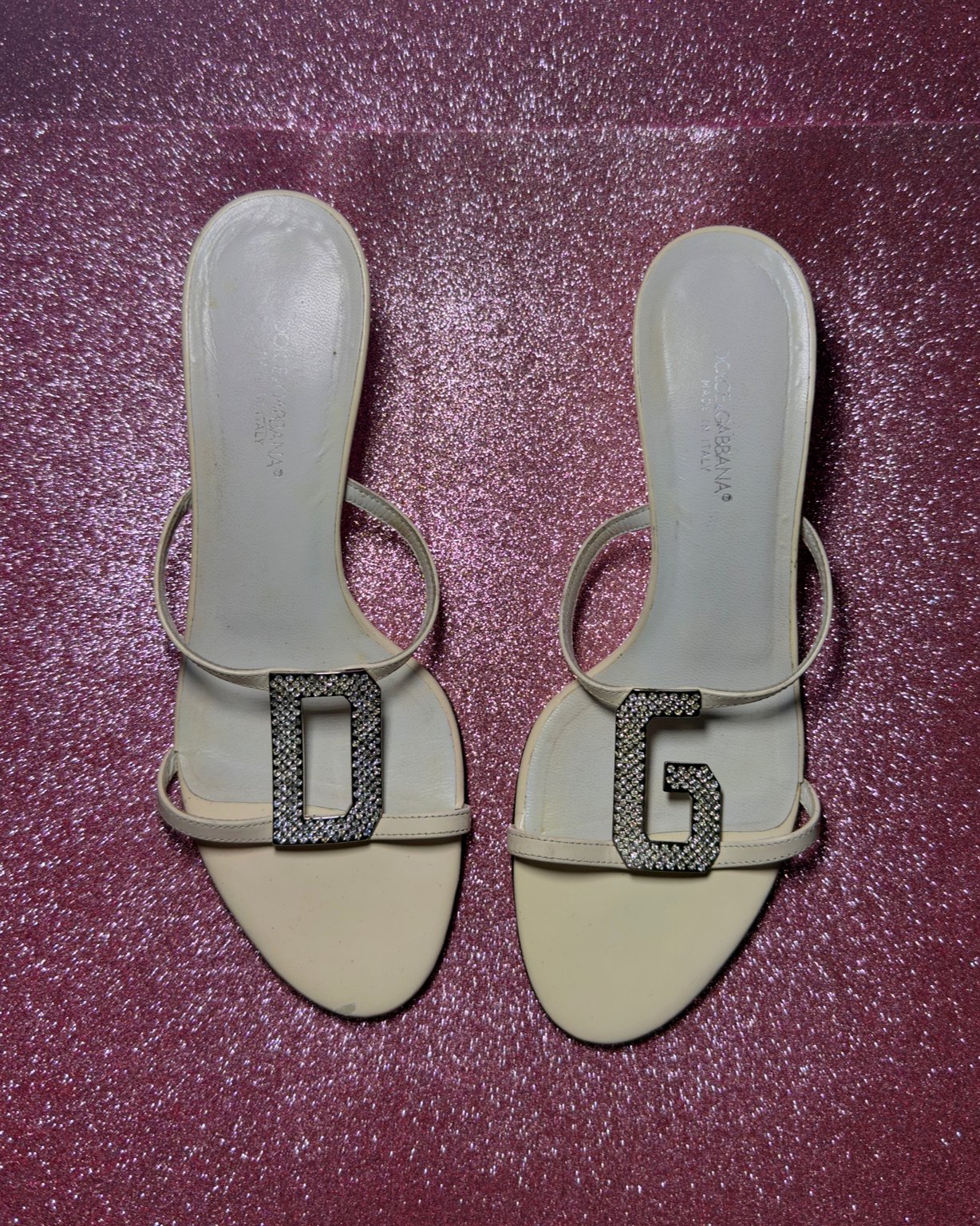 D&G mules con fibbia gioiello (anni 2000)