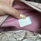 Christian Dior – Pink Rasta Trotter “Sport Bowling” Bag