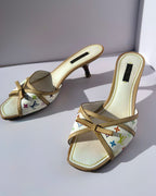 Mules Louis Vuitton Monogram Multicolor by Murakami