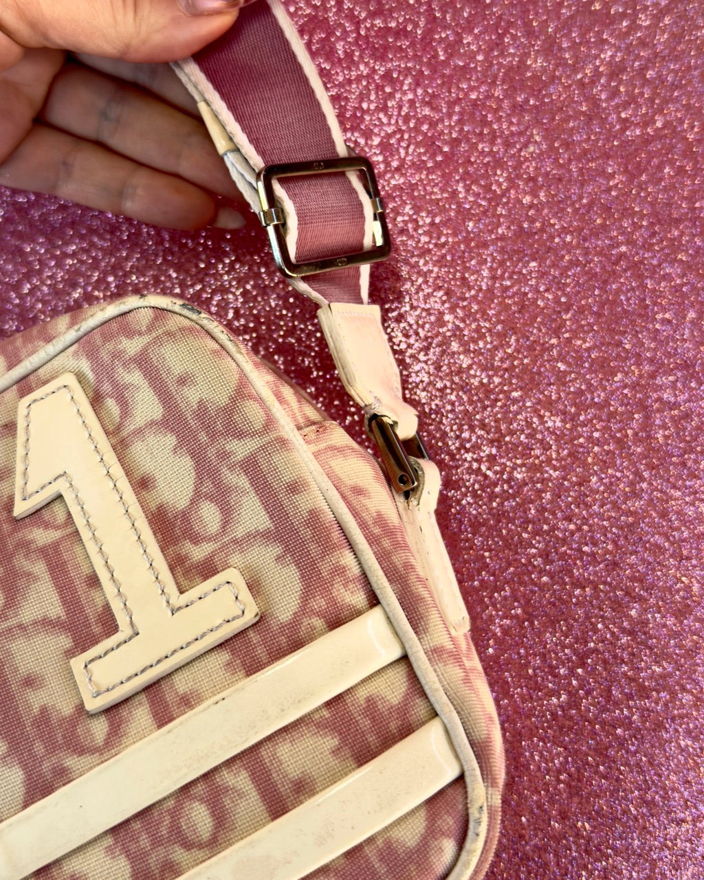 Christian Dior – Pink Rasta Trotter “Sport Bowling” Bag (anni 2000)