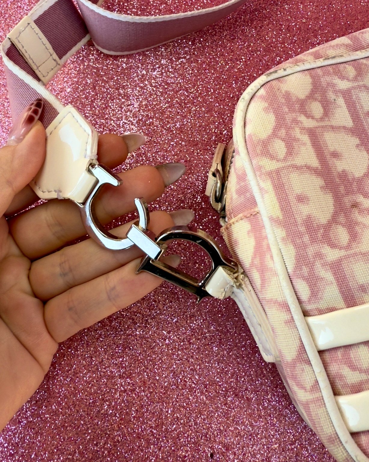 Christian Dior – Pink Rasta Trotter “Sport Bowling” Bag (anni 2000)