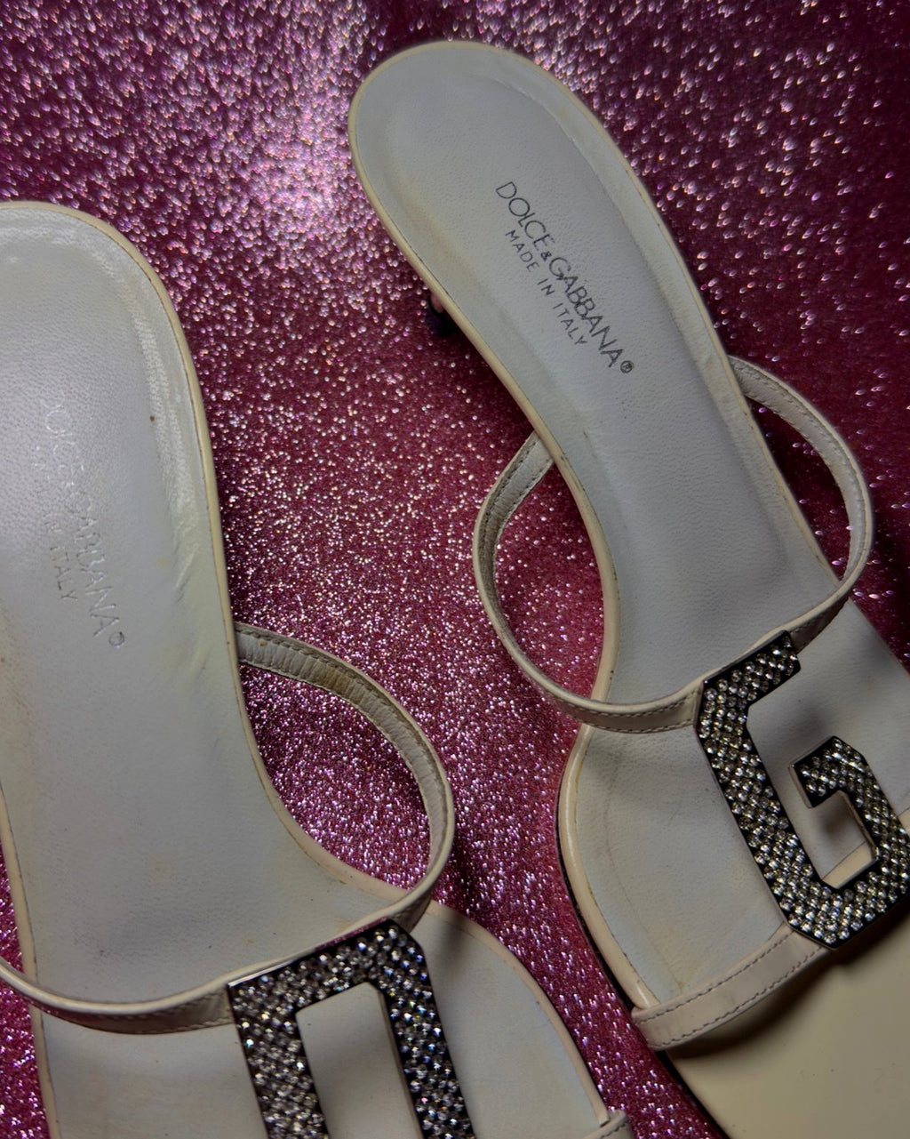 D&G mules con fibbia gioiello (anni 2000)