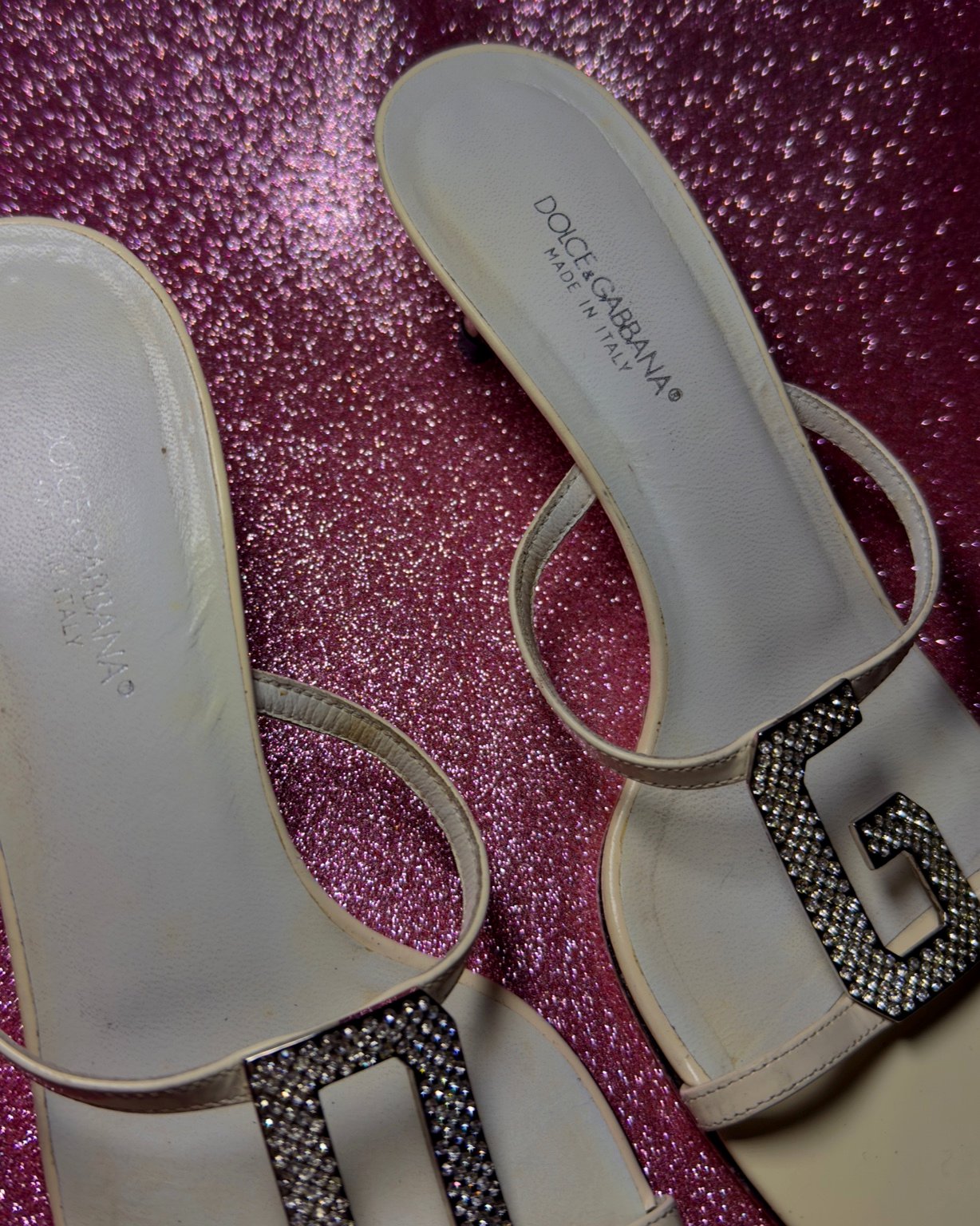 D&G mules con fibbia gioiello (anni 2000)