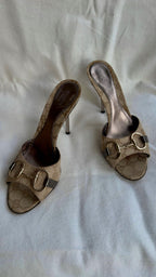 Mamy George - Mules Gucci Monogram Horsebit by Tom Ford