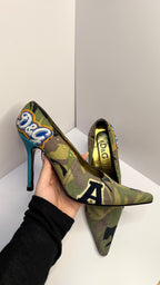 Décolleté Dolce&Gabbana camouflage vintage