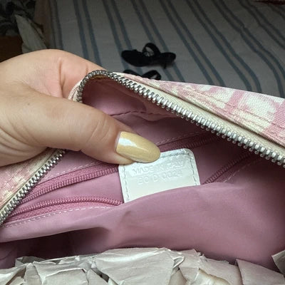 Christian Dior – Pink Rasta Trotter “Sport Bowling” Bag
