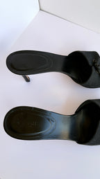 Gucci GG Monogram Mules nero