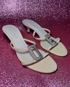 D&G mules con fibbia gioiello (anni 2000)