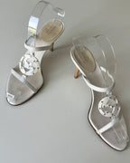 Gucci Mules logo GG centrale con borchie