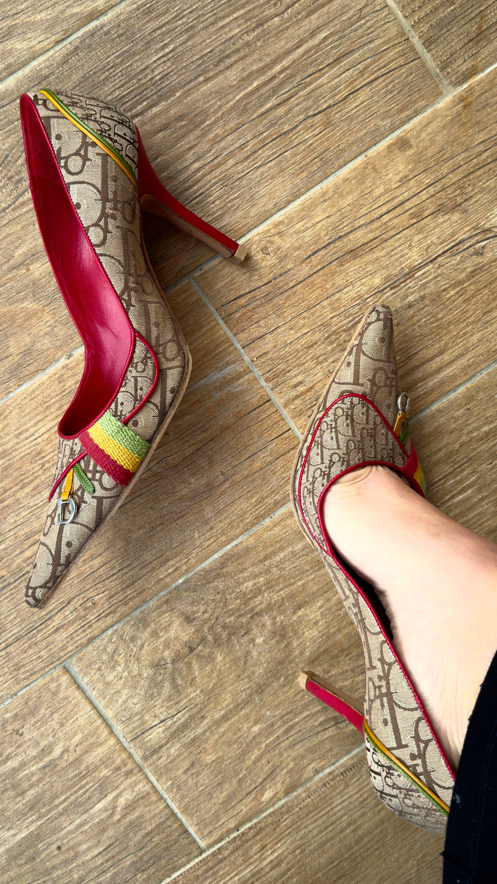 PHOEBE - Dior Pumps Rasta by John Galliano Collezione 2004