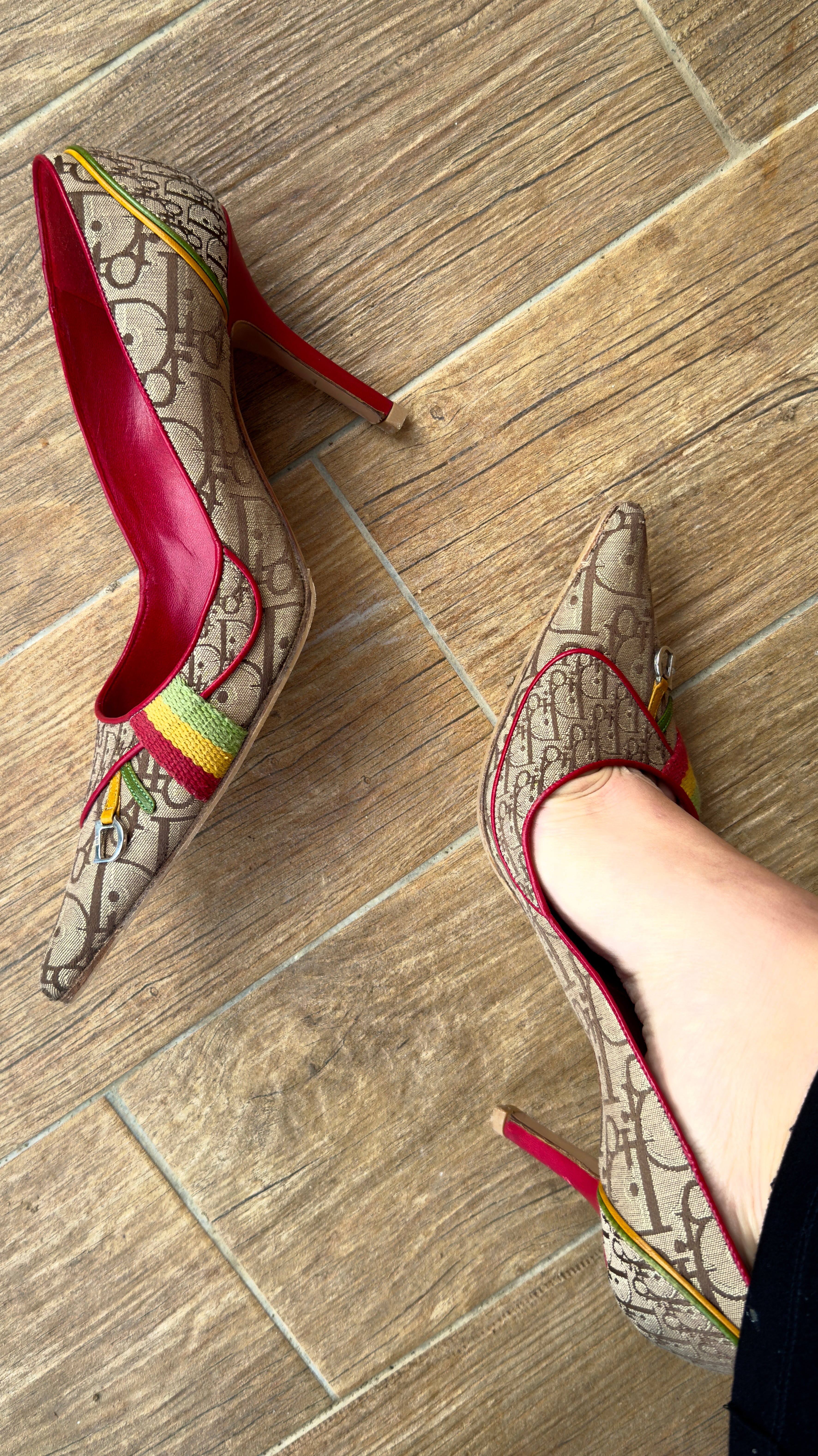 PHOEBE - Dior Pumps Rasta by John Galliano Collezione 2004