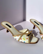 Mules Louis Vuitton Monogram Multicolor by Murakami
