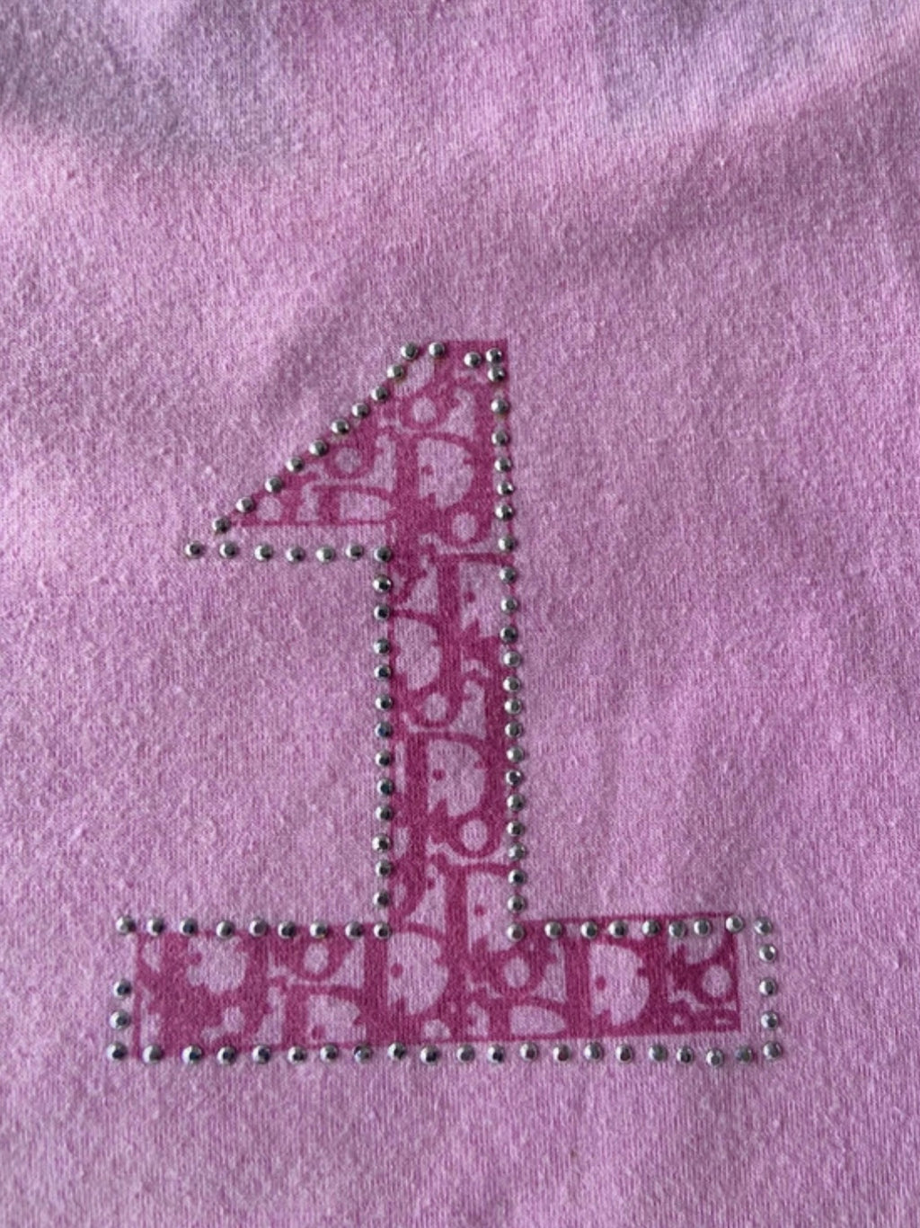 Christian Dior – Top “J’Adore Dior” Pink Monogram (anni 2000)