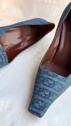 ROSS - Gucci Décolleté in Denim Vintage anni 2000