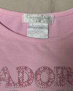 Christian Dior – Top “J’Adore Dior” Pink Monogram (anni 2000)