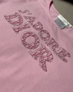Christian Dior – Top “J’Adore Dior” Pink Monogram (anni 2000)
