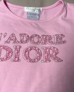 Christian Dior – Top “J’Adore Dior” Pink Monogram (anni 2000)